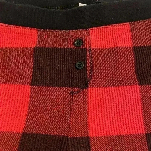 Old Navy Red & Black Plaid PJ bottoms women’s size small - Picture 5 of 6